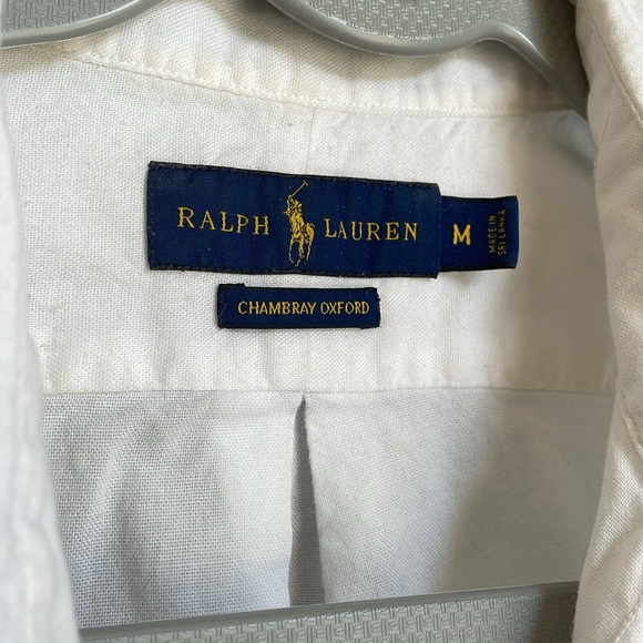 Polo by Ralph Lauren White Men's Shirt - Picture 2 of 6